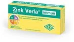 Zink Verla immun Kautabs &ndash; 4-fach-Kombination aus 10 mg Zink als Zinkcitrat +...