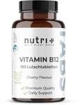 Nutri + Vitamin B12 Lutschtabletten 500&micro;g (mcg) vegan & hochdosiert - aktives