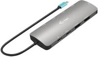 USB-C Metal Nano 2X HDMI Docking Station + PD 100W