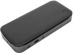 Targus DOCK710EUZ USB-C Hybrid/Universal 4K Quad Docking Station mit 100W PD