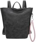 Fritzi aus Preussen Fritzi33N Vintage Black Idol Backpack Kunstleder Damen Rucksack