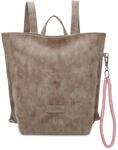 Fritzi aus Preussen Fritzi33N Vintage Old Wood Backpack Kunstleder Damen Rucksack