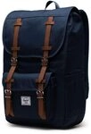 Herschel Little America Mid Navy Rucksack, blau