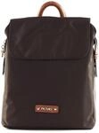 Picard Damen Rucksack Sonja 3117 aus Nylon mit Magnet-Druckknopf in der Farbe Cafe,