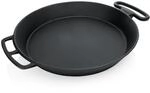 WAS Germany Gusseisen Riesenpfanne &Oslash; 80 cm, 12 cm hoch &ndash; gasherdgeeignete