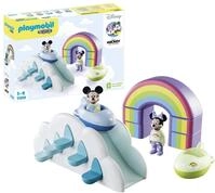 PLAYMOBIL 1.2.3 & Disney 71319 Mickys & Minnies Wolkenhaus, Micky Maus, Lernspielzeug