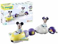 PLAYMOBIL 1.2.3 & Disney 71320 Mickys & Minnies Wolkenflug, Micky Maus, Lernspielzeug
