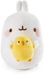 NICI Kuscheltier MOLANG mit Piu Piu 24cm, Wei&szlig;