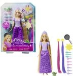 Disney Prinzessin-Spielzeug, Rapunzel-Puppe mit Haarverl&auml;ngerungen mit