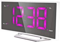 Technoline WT 460 Lady - Radiowecker mit pinken LEDs