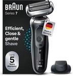 Braun Series 7 Elektrorasierer 360&deg; Flex mit Pr&auml;zisionstrimmer, Trimmer & Rasierer