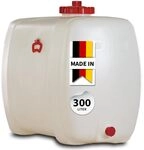 Graf Universal-Fass 300 Liter oval aus lebensmittelechten PE - Wasserkanister,