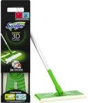 Swiffer Bodenwischer 3D Clean Starterkit, 1 Stab + 4 Trockene Bodent&uuml;cher + 2