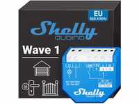 Shelly Qubino Wave 1 | Z-wave Smart-Schalter-Relais, 1 Kanal 16 A mit Trockenkontakt