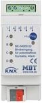 MDT technologies Bin&auml;reingang 4-fach 2TE REG, potentialfrei BE-04000.02