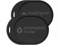 musegear Schlüsselfinder Mini mit Bluetooth App I Keyfinder laut für Handy in