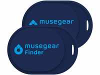 musegear Schlüsselfinder Mini mit Bluetooth App I Keyfinder laut für Handy in