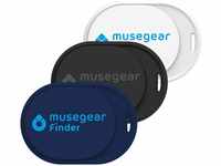 musegear Schlüsselfinder Mini mit Bluetooth App I Keyfinder laut für Handy im...