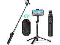 Selfie-Stick mit Fernbedienung für GoPro Hero 11 10 9 8 Max, Verlängerung
