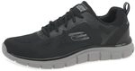 Skechers Track-Broader 232698-BKCC, Mens Sneakers,Sports Shoes, Black, 41 EU