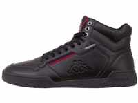 Kappa Herren mangaan Hohe Sneaker, Schwarz Black 242764 1120, 41 EU