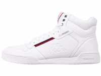 Kappa Herren Mangaan sneakers, Weiß White 242764 1020, 40 EU