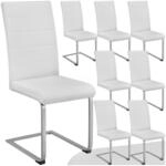 tectake&reg; 8er Set Esszimmerst&uuml;hle modern, ergonomischer Stuhl f&uuml;r Esszimmer,