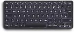 Perixx PERIBOARD-732B Kabellose Mini-Tastatur, Hintergrundbeleuchtung, X-Typ