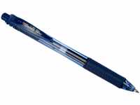 Pentel EnerGel X BL107-CAX Gel-Tintenroller, marineblau, 0,7 mm Strichstärke,