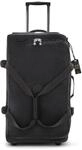 Kipling TEAGAN M Mittelgro&szlig;e Reisetasche mit Rollen, Upright, Black Noir (Schwarz)