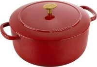BALLARINI Bellamonte Auflaufform Br&auml;ter Dutch Oven Emailliertes Gusseisen Rund 20 cm