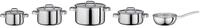Spring Topf-Set FINESSE2+, 5-teilig, Mehrschichtige Edelstahl T&ouml;pfe mit Deckel,