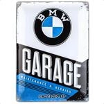 Nostalgic-Art Retro Blechschild, 30 x 40 cm, BMW &ndash; Garage &ndash; Geschenk-Idee f&uuml;r