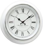 Boltze Wanduhr Yella (&oslash; 40 cm, Uhr im Retro Stil / Vintage, Ziffern r&ouml;misch, Uhr