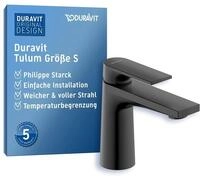 Duravit Tulum Waschtischarmatur, Gr&ouml;&szlig;e S (Auslauf H&ouml;he 97 mm), Wasserhahn Bad,