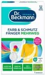Dr. Beckmann Farb & Schmutzf&auml;nger Mehrwegtuch | langanhaltender Farbschutz f&uuml;r bis