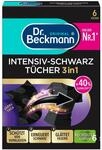 Dr. Beckmann Intensiv-Schwarz T&uuml;cher | F&uuml;r intensives schwarz und glatte Fasern | 6