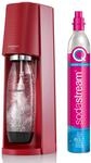 SodaStream Terra Sprudelwassermaschine Best-Seller | Pack 1 Flasche 1 l + 1