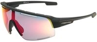 Cratoni C-Matic NXT Photochromic Fahrradbrille Sportbrille Sonnenbrille (schwarz-rot)