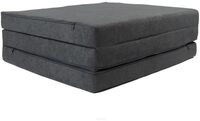 FORTISLINE Klappmatratze 180x65x7 cm - 3-teilige Faltmatratze H2, G&auml;stematratze und