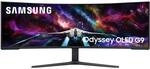 Samsung Odyssey Neo G95NC Curved Gaming Monitor, 57 Zoll, VA-Panel, 7.680 x 2.160