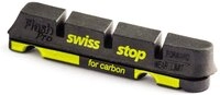 SwissStop Flash Pro Rennradbel&auml;ge, f&uuml;r Carbonfelgen, schwarz (Black Prince), 4