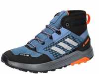 adidas Terrex Trailmaker Mid RAIN.RDY Hiking Shoes Walking Shoe, Wonder Steel/Grey