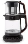 Karaca &Ccedil;aysever 3-in-1 Glas-Teemaschine, Wasserkocher & Babynahrungsw&auml;rmer, 1700W,