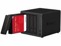 SYNOLOGY DS923+ 4 GB NAS 16 TB (4 x 4 TB) WD Red+, montiert und getestet mit SE...