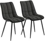 WOLTU Esszimmerst&uuml;hle 2er Set, f&uuml;r Wohnzimmer K&uuml;che Esszimmer, K&uuml;chenst&uuml;hle