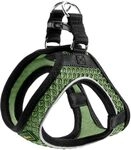Hunter Hundegeschirr Hilo Comfort, Farbe: lindgr&uuml;n, Easy Step-In Geschirr f&uuml;r