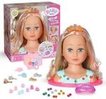 BABY Born Stylingkopf Prinzessin - Puppen Frisierkopf f&uuml;r Kinder ab 3 Jahren - Mit