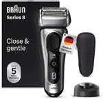 Braun Series 8 Rasierer Herren Elektrisch mit 4+1 Scherkopf, Elektrorasierer,