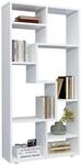VCM Holz Standregal B&uuml;cherregal Medienregal Aufbewahrung Raumteiler Deko Regal